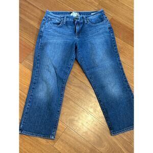 Lucky Brand Dungarees Classic Rider Crop Jeans
